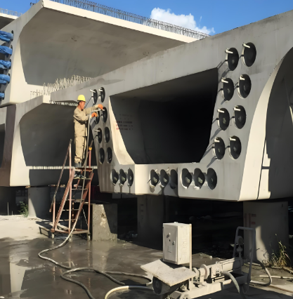 双峰压浆料施工流程及注意事项